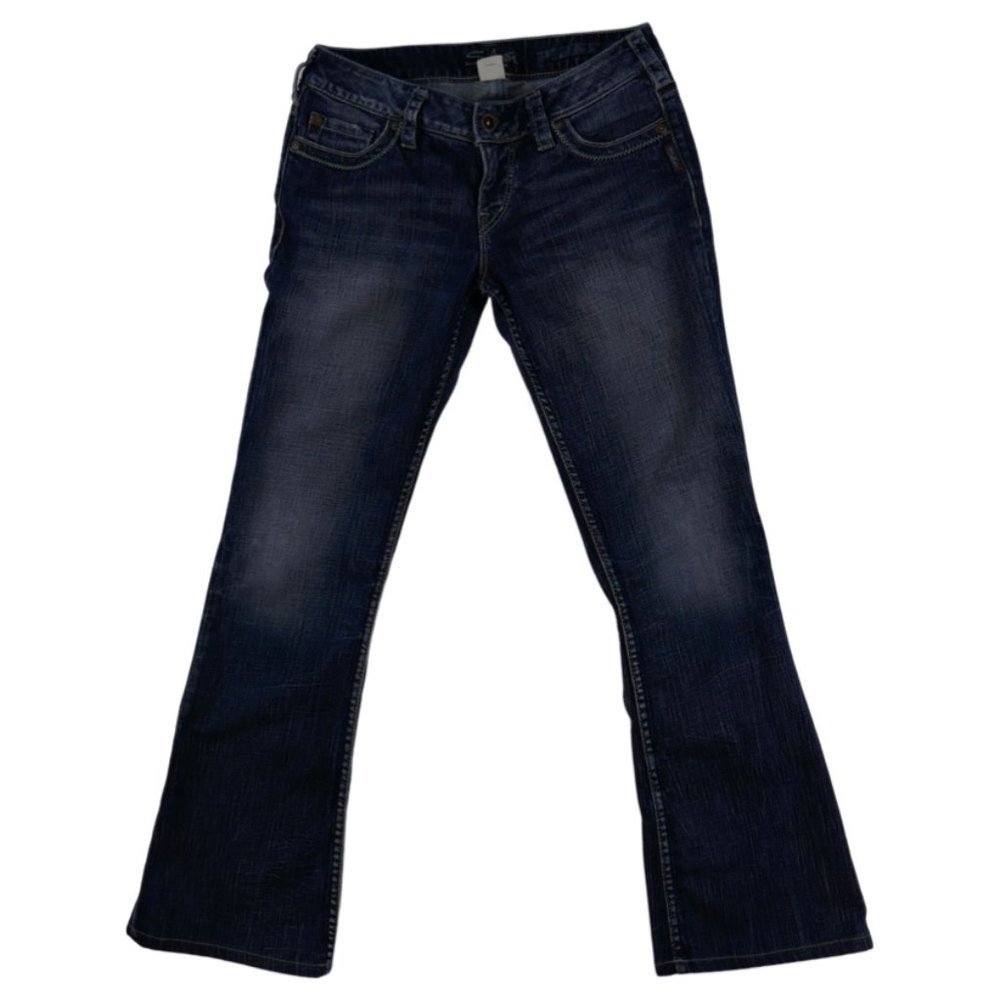 Silver Pioneer Bootcut Denim Jeans
